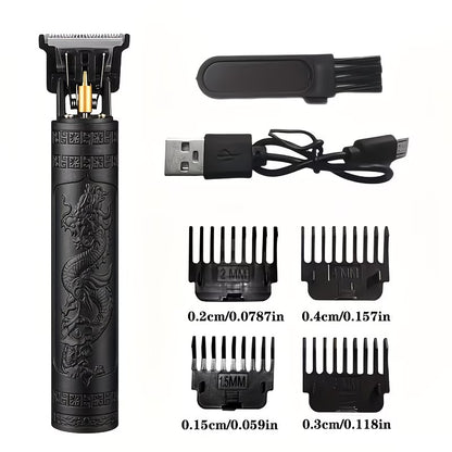 Amber Sky™ Dragon-Design Professional Hair Trimmer Kit