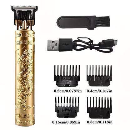 Amber Sky™ Dragon-Design Professional Hair Trimmer Kit